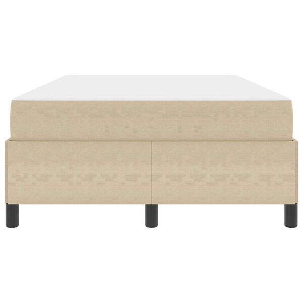 vidaXL Estrutura da Cama Cinza Verde Claro 120 x 190 cm tecido