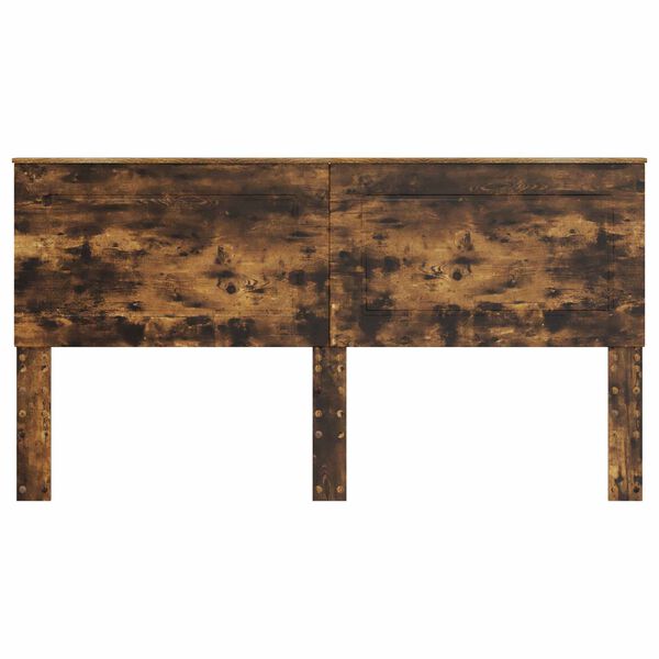 vidaXL Cabeceira Carvalho Fumado 100 cm Madeira engenheirada