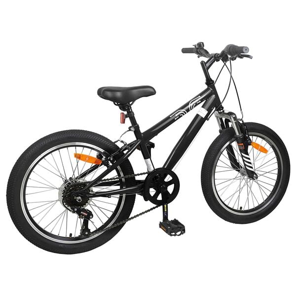 vidaXL Bicicleta de Montanha 24 Polegadas 6-Velocidade para 8-12 anos
