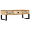 vidaXL Mesa de centro 110x50x38 cm madeira de mangueira maci&ccedil;a