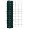vidaXL Cerca 25 x 1,5 m a&ccedil;o verde
