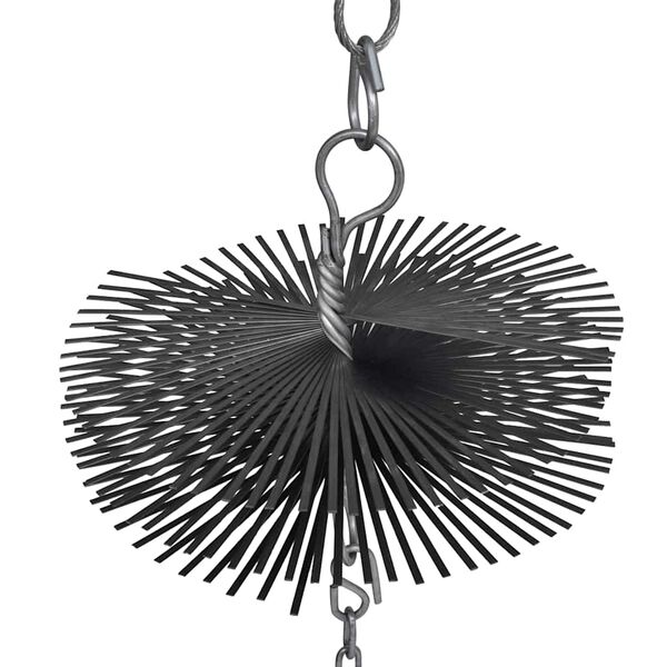 Escova redonda para limpar a chamin&eacute; di&acirc;metro 20 cm