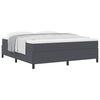 vidaXL Cama Box Cinza Escuro 180 x 200 cm Veludo