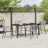 vidaXL Conjunto de Jantar para Jardim 5 pcs Antracite