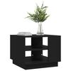 vidaXL Mesa de centro 55x55x43 cm aglomerado preto