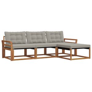 vidaXL Conjunto de Sof&aacute;s para Exterior 4 unid.