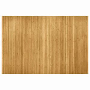 vidaXL Biombo/divis&oacute;ria de sala largura 250 cm altura 165 cm bambu natural