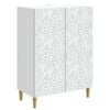 vidaXL Buffet Branco 66 x 34,5 x 90 cm Derivados de Madeira