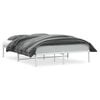 vidaXL Estrutura de cama 150x200 cm metal branco