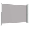 vidaXL Toldo lateral retr&aacute;til para p&aacute;tio 160x300 cm cinzento