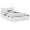 vidaXL Estrutura da Cama Branco 150 x 200 cm Derivados de Madeira