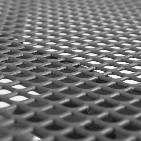 vidaXL Mesa de jardim 170x89,5x72,5 cm malha de a&ccedil;o antracite