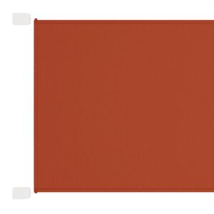 vidaXL Toldo vertical 140x360 cm tecido oxford cor terracota