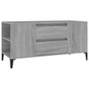vidaXL M&oacute;vel para TV 102x44,5x50 cm derivados madeira cinzento sonoma