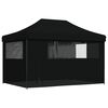 vidaXL Tenda de Festa Preto 279 x 410 x 315 cm Tecido Oxford