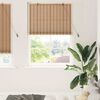 vidaXL Estores de rolo com cortinas Manual Natura 110 x 220 cm Bambu