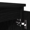 vidaXL Gabinete para TV Carvalho Preto 104 x 35 x 50 cm