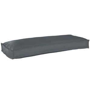 vidaXL Almofada Tecido Oxford Antracite 100 x 40 x 8 cm