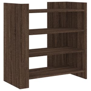 vidaXL Aparador 73,5x35x75 cm derivados de madeira carvalho castanho