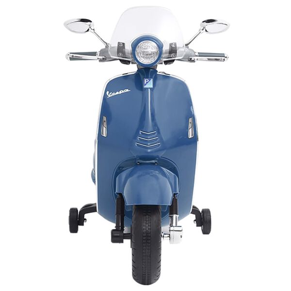 vidaXL Motocicleta el&eacute;trica para crian&ccedil;as Vespa GTS300 azul