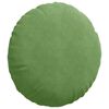 vidaXL Almofadas de Assento 2 pcs Verde Claro &Oslash; 40 x 13 cm Veludo