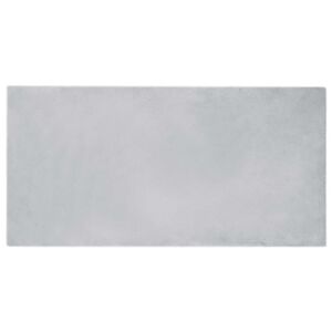 vidaXL Tapete de Pelo Sint&eacute;tico de Coelho Olite Cinzeto 100 x 200 cm