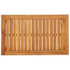 vidaXL Conjunto de Sof&aacute; de Jardim 3 pcs Castanho 120 x 65,5 x 79 cm