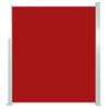 vidaXL Toldo lateral para p&aacute;tio/terra&ccedil;o 180 x 300 cm vermelho