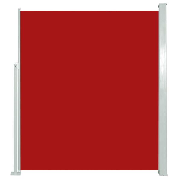 vidaXL Toldo lateral para p&aacute;tio/terra&ccedil;o 180 x 300 cm vermelho