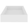 vidaXL Prateleiras de parede Loggia 4 pcs MDF 40x15x4 cm branco