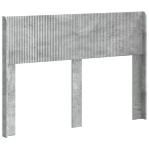 vidaXL Cabeceira Cinzento Cimento Derivados de Madeira