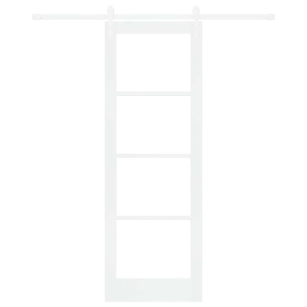 vidaXL Porta Deslizante ORKDAL Branco 73,5 x 211 cm