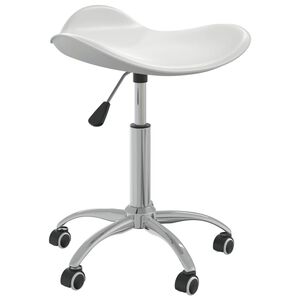 vidaXL Banco de sal&atilde;o/spa couro artificial branco