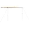 vidaXL Toldo para autocaravana 3x3x2,15 m bege