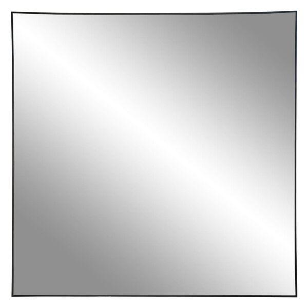 House Nordic Espelho quadrado Daisy preto