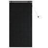 vidaXL Cortina Veneziana Preto 70 x 160 cm 35 mm