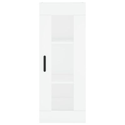 vidaXL Armário alto 34,5x34x180 cm madeira processada branco