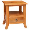 vidaXL Arm&aacute;rio de Cabeceira com gaveta Natural 40 x 40 x 45,5 cm