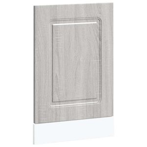 vidaXL Painel m&aacute;quina lavar lou&ccedil;a Kalmar 45x1,5x67 cm cinzento sonoma