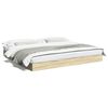 vidaXL Estrutura cama s/ colch&atilde;o 180x200cm carvalho sonoma
