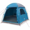 vidaXL Tenda familiar estilo Igloo para 6 pessoas imperme&aacute;vel azul