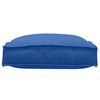 vidaXL Almofada 6 pcs Azul Royal 40 x 40 x 8 cm Tecido Oxford