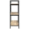 vidaXL Estante Carvalho Sonoma 100 x 33,5 x 102 cm Madeira processada
