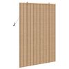 vidaXL Estores de rolo com cortinas Manual Natura 110 x 160 cm Bambu