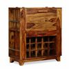 vidaXL Arm&aacute;rio de bar madeira ac&aacute;cia maci&ccedil;a 85x40x95 cm