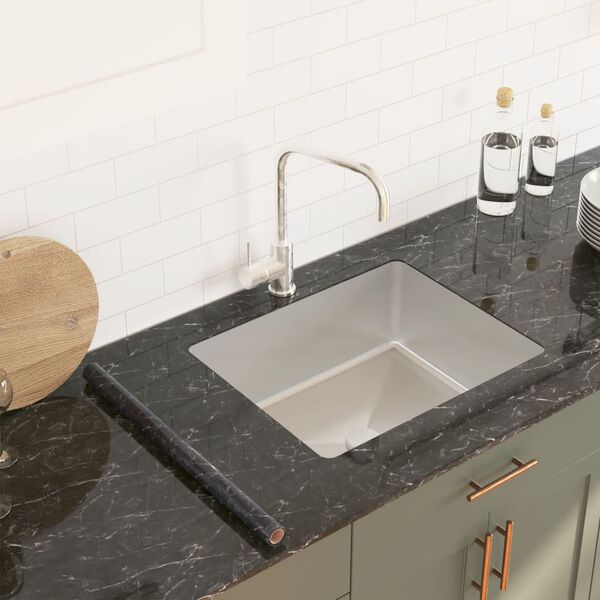 vidaXL Autocolante para móveis preto mármore 90x500 cm PVC