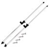vidaXL Mastros de suporte para toldo bimini 2 pcs alum&iacute;nio