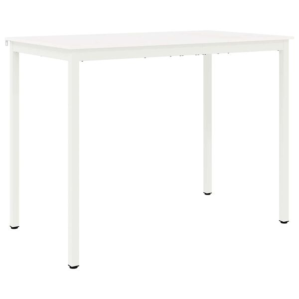 vidaXL Mesa de bar Branco 110 x 55 x 105 cm Madeira de Pinheiro S&oacute;lida