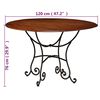 vidaXL Conjunto de mesa de jantar 5 pcs madeira de ac&aacute;cia maci&ccedil;a