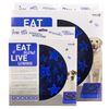 EAT SLOW LE LONGER Alimentador lento Star S azul
